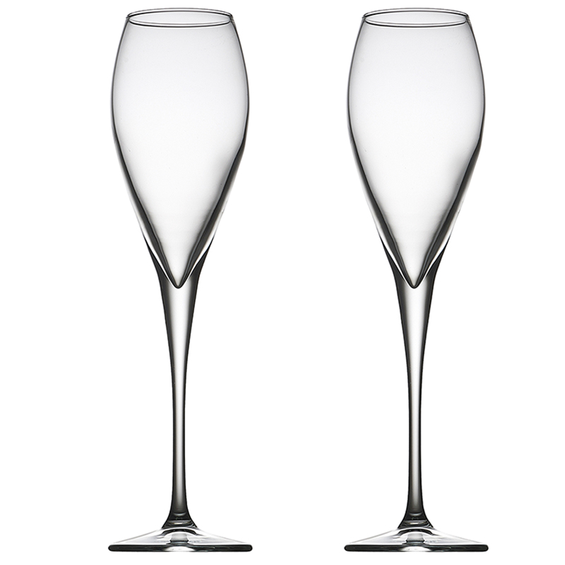 Gràbhalaiche laser airson glainne - flutes Champagne