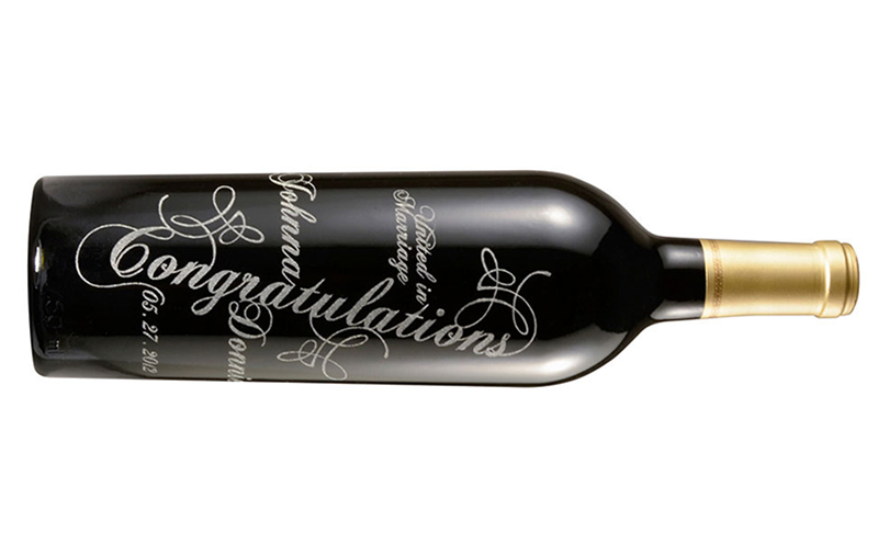Laser engraver for Glass - Wine Bottle