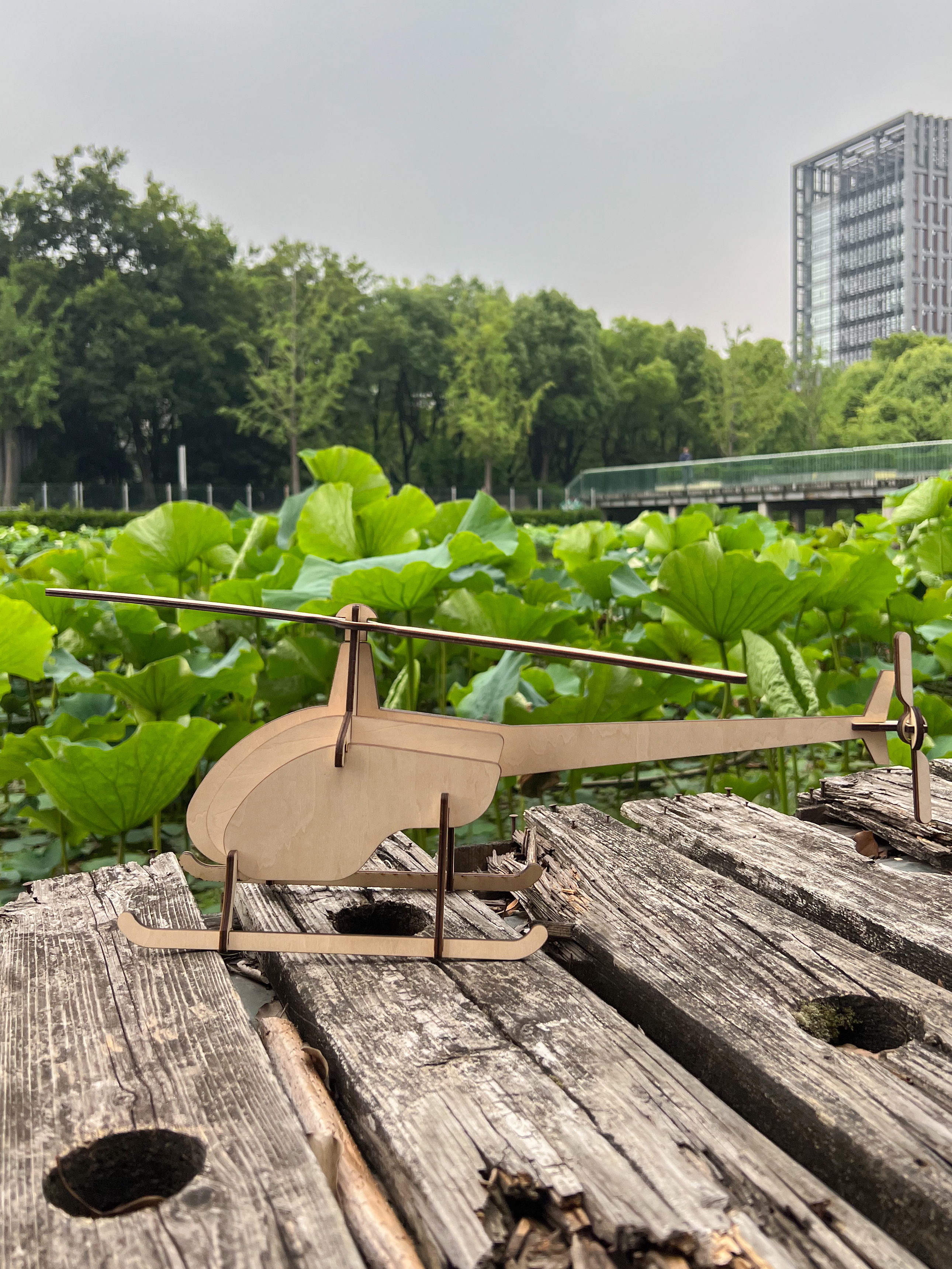 Laser Cutting Wooden Helicopter -Best Wood Laser Cutter Machine